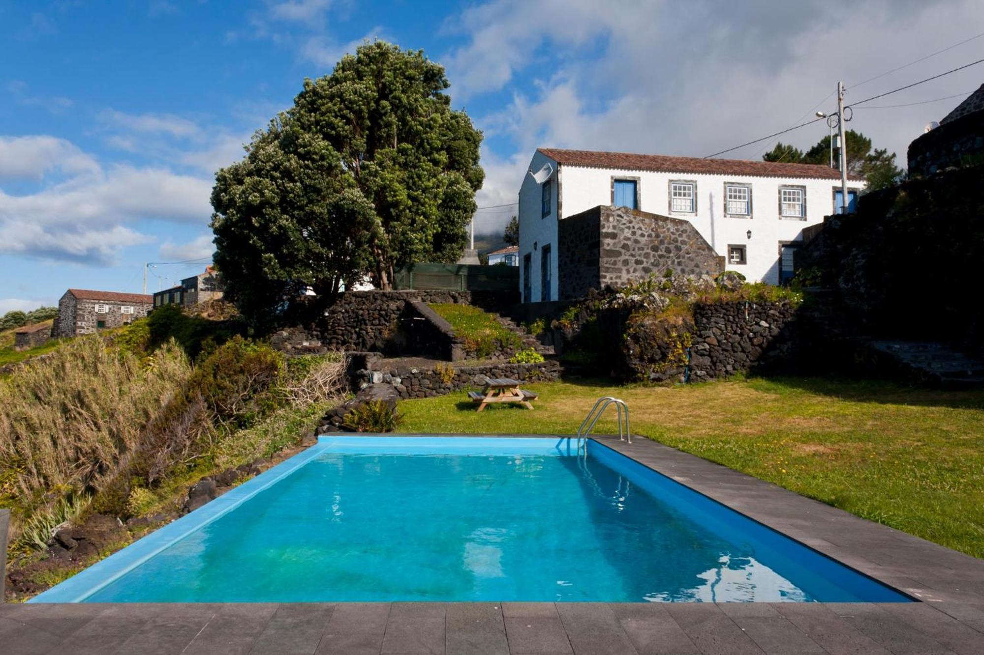 Casa Azul Casa de hóspedes Lajes do Pico Exterior foto